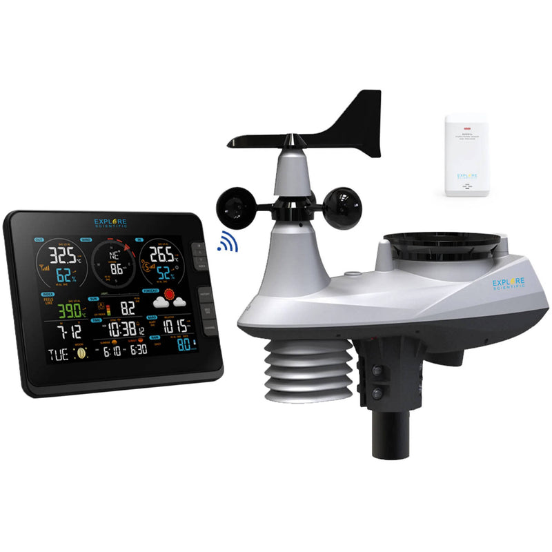 Explore Scientific 7-in-1 Wi-Fi Professional Weather Station