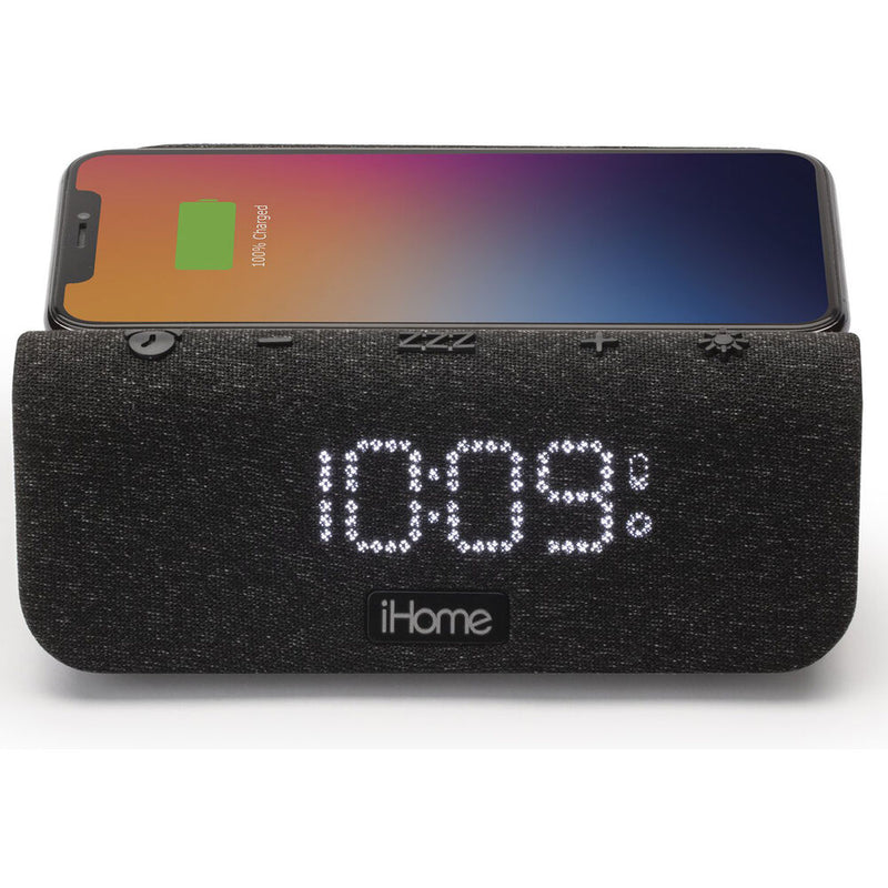 iHome iW30 POWERVALET PRO Alarm Clock with 3-in-1 Charging