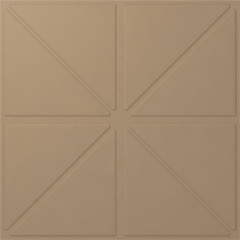 Vicoustic VicWallpaper VMT Triangles (Beige, 23.43 x 23.43 x 0.39", 8-Pack)