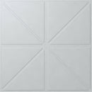 Vicoustic VicWallpaper VMT Acoustic Wallpaper Triangles (Natural White, 23.43 x 23.43 x 0.39", 8-Pack)