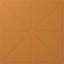 Vicoustic VicWallpaper VMT Traingles (Pumpkin Orange, 23.43 x 23.43 x 0.39", 8-Pack)