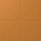 Vicoustic VicWallpaper VMT Traingles (Pumpkin Orange, 23.43 x 23.43 x 0.39", 8-Pack)