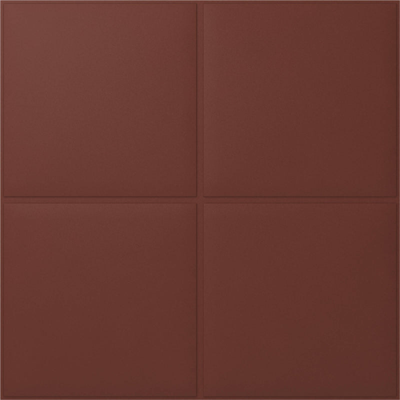 Vicoustic VicWallpaper VMT Square 30 (Brown, 23.43 x 23.43 x 0.39", 8-Pack)