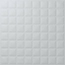 Vicoustic VicWallpaper VMT Acoustic Wallpaper Square 8 (Natural White, 23.43 x 23.43 x 0.39", 8-Pack)