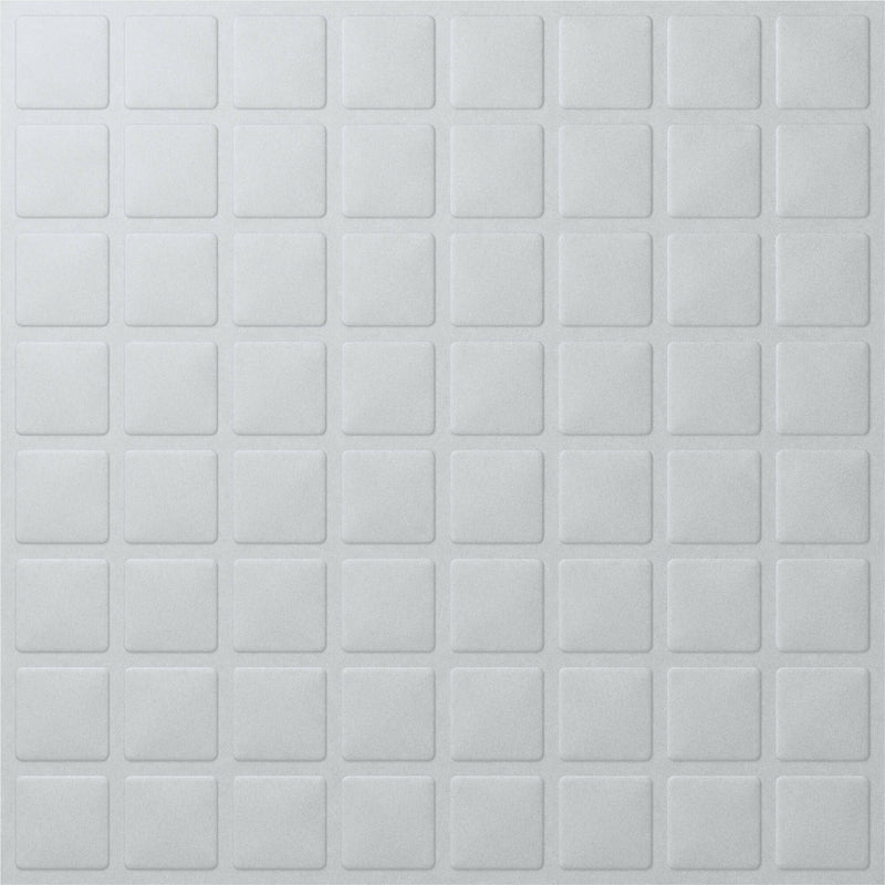 Vicoustic VicWallpaper VMT Acoustic Wallpaper Square 8 (Natural White, 23.43 x 23.43 x 0.39", 8-Pack)