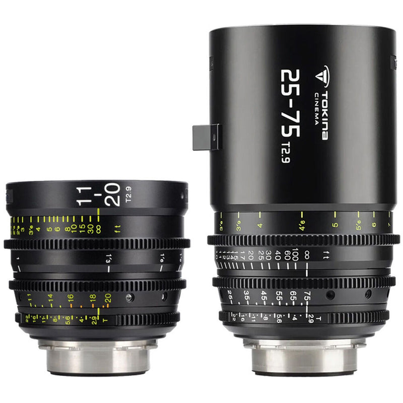 Tokina Cine ATX 11-20mm & 25-75mm Zoom Kit (EF Mount)