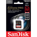 SanDisk 64GB Extreme PRO UHS-II SDXC Memory Card