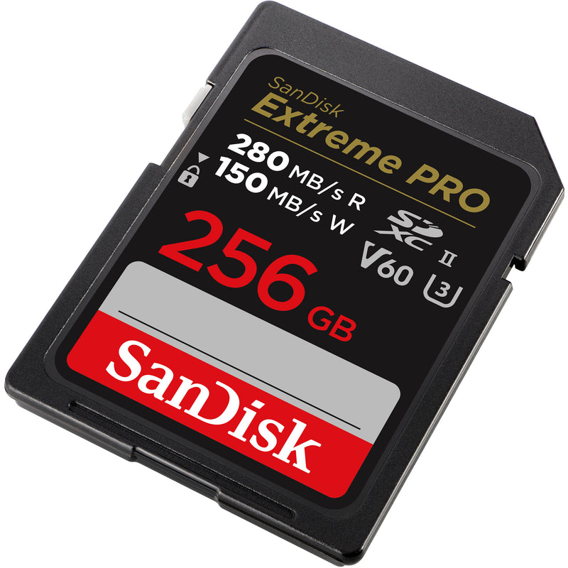 SanDisk 256GB Extreme PRO UHS-II SDXC Memory Card