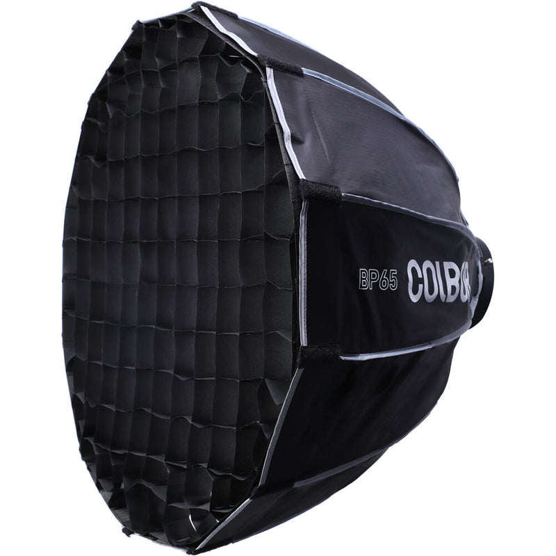 COLBOR Quick-Setup Parabolic Softbox with Grid and Bowens Mount (25.6")