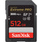 SanDisk 512GB Extreme PRO UHS-II SDXC Memory Card