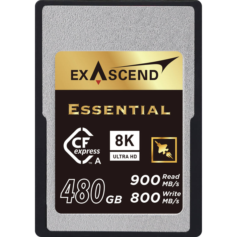 Exascend 480GB Essential Series CFexpress Type A Memory Card