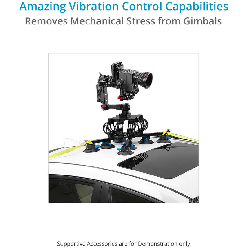 Proaim SuperGrip Vibration Isolator Suction Car Mount for Select Camera Gimbals