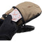 The Heat Company Shell Mittens (Size 12-13, Black)