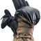 The Heat Company Shell Mittens (Size 6-7, Black)