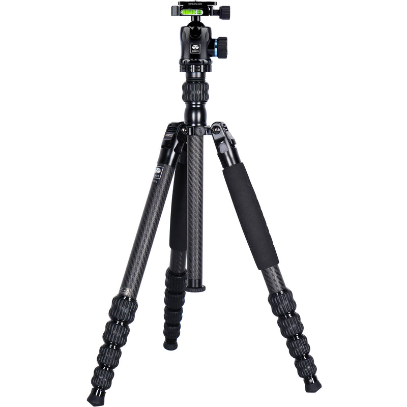 Sirui T-1205 Carbon Fiber Travel Tripod with K-10 II Ball Head