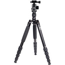 Sirui T-1005 Aluminum Travel Tripod with K-10 II Ball Head