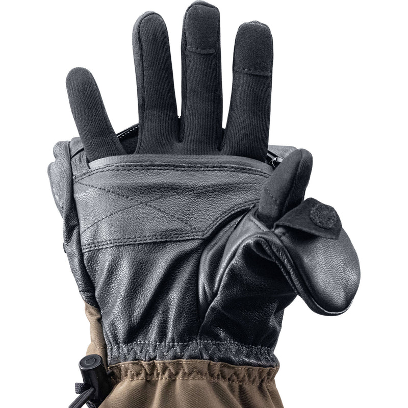 The Heat Company Shell Mittens (Size 12-13, Gray)