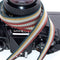 ObiJimmy Nakameguro Pure Silk Camera Strap (White with Red/Yellow/Green Stripes, 47.2")