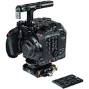 Bright Tangerine LeftField 3 Base Kit for Canon C300 Mark III