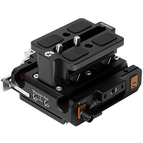 Bright Tangerine LeftField 3 Quick Release Baseplate for Z CAM E2