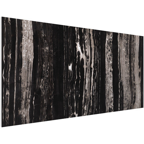 Vicoustic Flat Panel VMT Wall and Ceiling Acoustic Tile Natural Stones (Port Black, 46.9 x 23.4 x 0.78", 8-Pack)