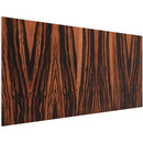 Vicoustic Flat Panel VMT Wall and Ceiling Acoustic Tile Natural Woods (Ebony, 46.9 x 23.4 x 0.78", 8-Pack)