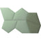 Vicoustic GEN_VMT PENRAY 01 Acoustic Tiles (Moss Green,12-Pack)