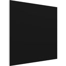 Vicoustic Flat Panel VMT Wall and Ceiling Acoustic Tile FR (Black, 23.4 x 23.4 x 0.78", 4-Pack)