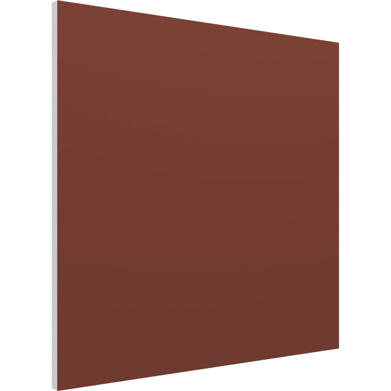 Vicoustic Flat Panel VMT Wall and Ceiling Acoustic Tile FR (Brown, 23.4 x 23.4 x 0.78", 4-Pack)