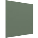 Vicoustic Flat Panel VMT Wall and Ceiling Acoustic Tile FR (Moss Green, 23.4 x 23.4 x 0.78", 4-Pack)