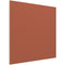 Vicoustic Flat Panel VMT Wall and Ceiling Acoustic Tile FR (Coral, 23.4 x 23.4 x 0.78", 4-Pack)