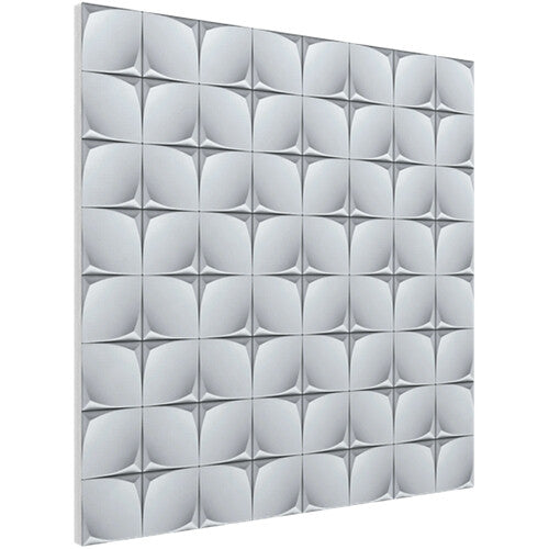 Vicoustic Flat Panel VMT Wall and Ceiling Acoustic Tile 3D FR (Pattern 1, 23.4 x 23.4 x 0.78", 4-Pack)