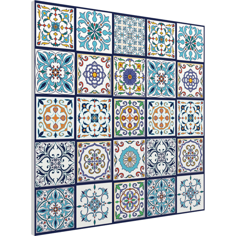 Vicoustic Flat Panel VMT Wall and Ceiling Acoustic Tile Tiles FR (Pattern 1, 23.4 x 23.4 x 0.78", 4-Pack)