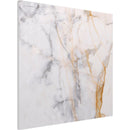 Vicoustic Flat Panel VMT Wall and Ceiling Acoustic Tile Natural Woods FR (Calacatta Carrara, 23.4 x 23.4 x 0.78", 4-Pack)