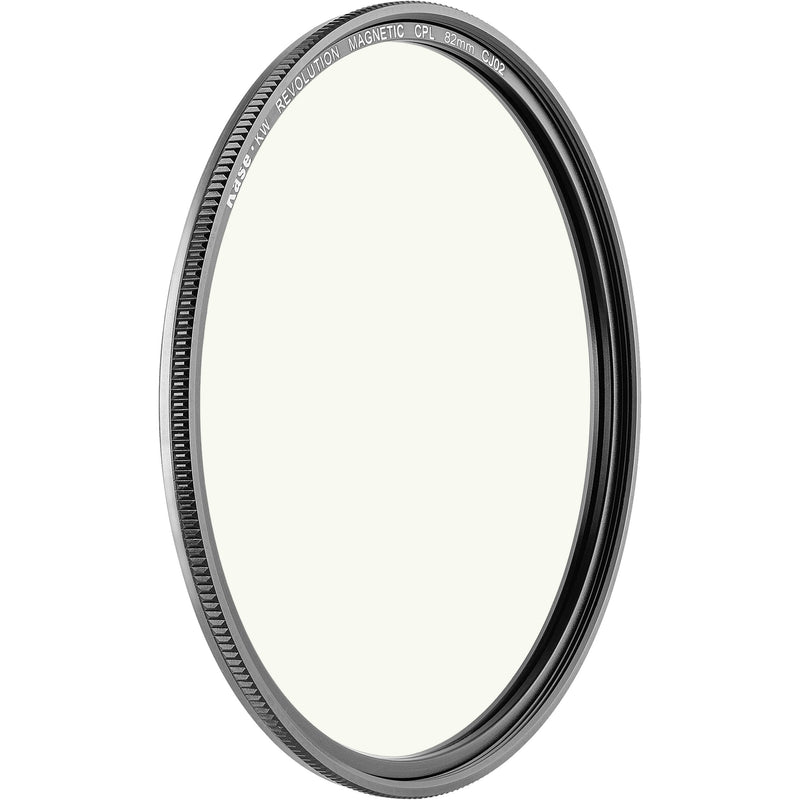 Kase KW Revolution Magnetic CPL Filter (Silver Ring, 82mm)