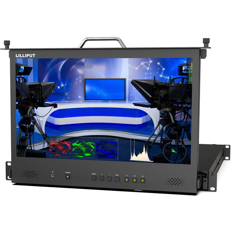 Lilliput RM-1731 17.3" Pullout Rackmount HDMI Monitor