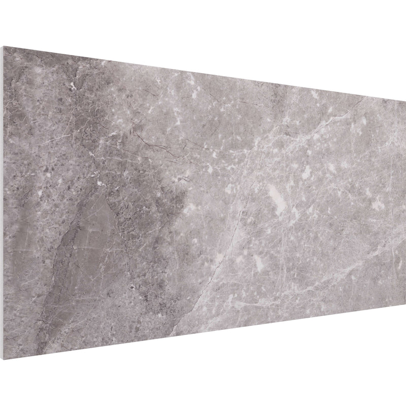 Vicoustic Flat Panel VMT Wall and Ceiling Acoustic Tile Natural Stones (Moonlight Gray, 46.9 x 23.4 x 0.78", 4-Pack)