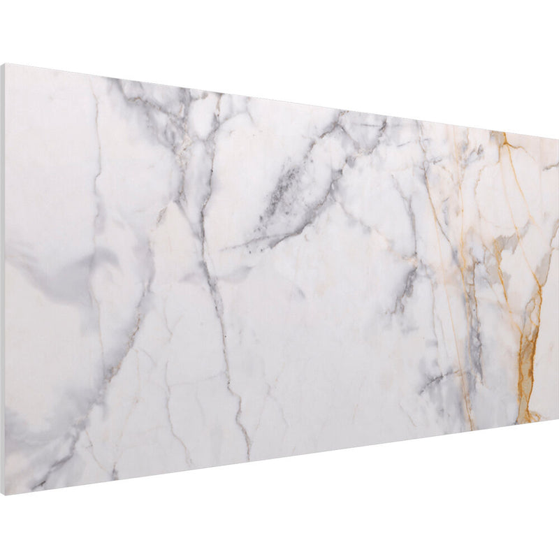 Vicoustic Flat Panel VMT Wall and Ceiling Acoustic Tile Natural Stones (Calacatta Carrara, 46.9 x 23.4 x 0.78", 4-Pack)