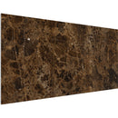 Vicoustic Flat Panel VMT Wall and Ceiling Acoustic Tile Natural Stones (Emperador Dark, 46.9 x 23.4 x 0.78", 4-Pack)