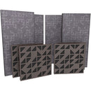 Vicoustic VicCinema VMT Walls and Ceiling Kit (Gray Pattern, 12-Pack)