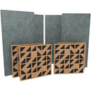 Vicoustic VicCinema VMT Walls and Ceiling Kit (Rosemary Green Pattern, 12-Pack)