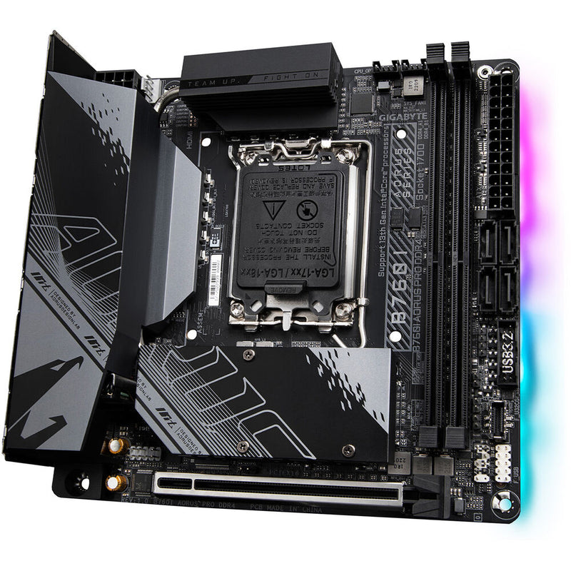 Gigabyte B760I AORUS PRO DDR4 LGA 1700 Mini-ITX Motherboard