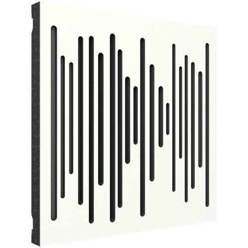 Vicoustic Wavewood Diffuser Ultra MKII Acoustic Panel (Matte White, 3-Pack)