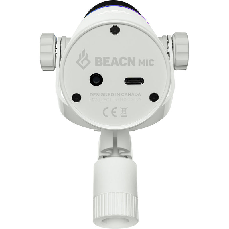 BEACN Mic Dynamic USB Broadcast Microphone (White)