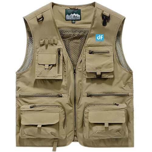 DigitalFoto Solution Limited Multifunctional Photo Vest (Khaki, Medium)