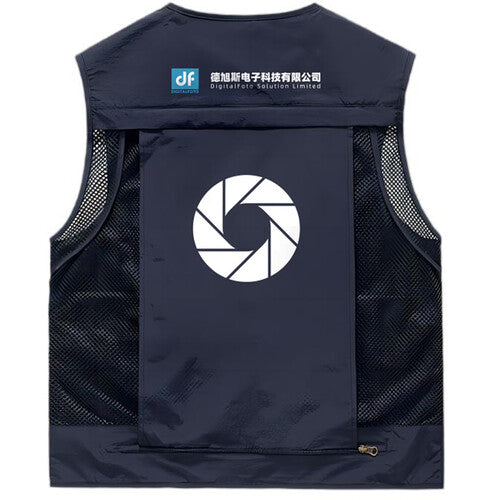 DigitalFoto Solution Limited Multifunctional Photo Vest (Blue, 4XL)