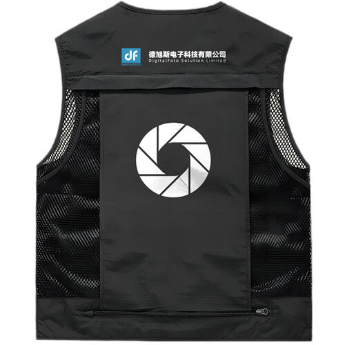 DigitalFoto Solution Limited Multifunctional Photo Vest (Black, 2XL)