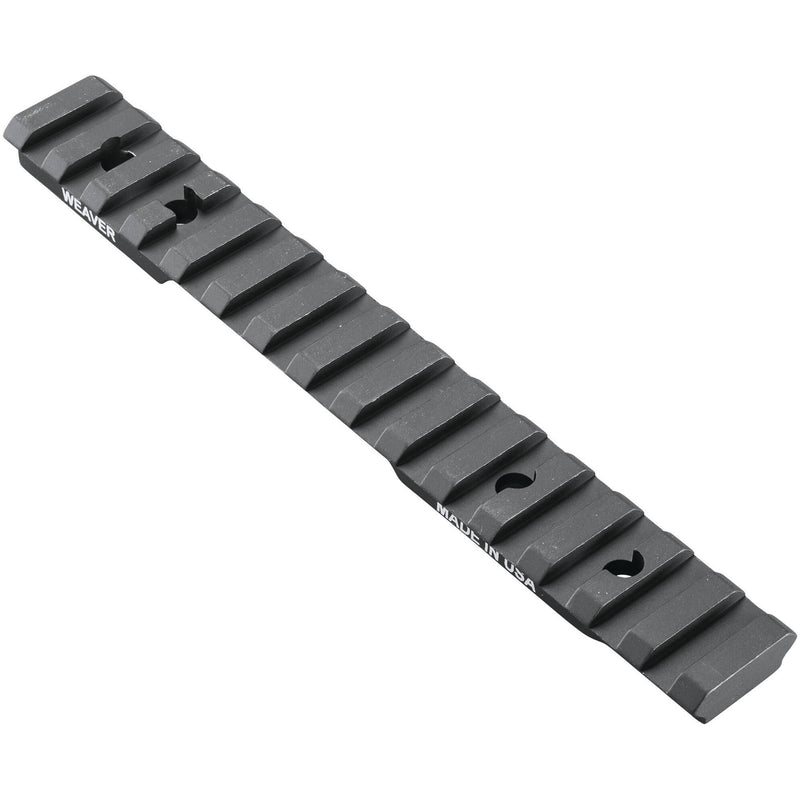 Weaver Extended Multi-Slot Base for Mossberg SSA & MVP 5.56/.224 (Matte Black, Clamshell Packaging)