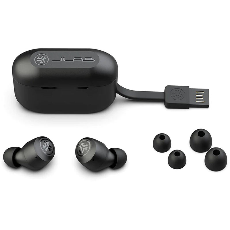 JLab GO Air POP True Wireless Earbuds (Black)