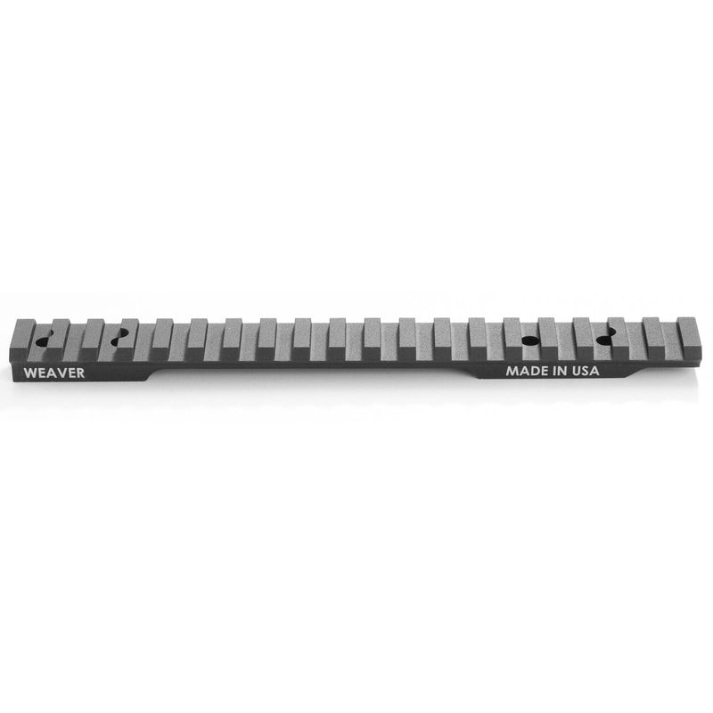 Weaver Extended Multi-Slot Base for Remington 700 LA (Matte Black, Clamshell Packaging)